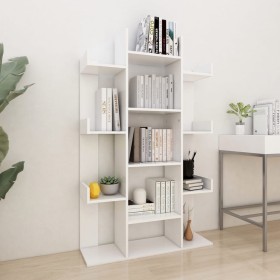 White plywood bookcase shelf 86x25.5x140 cm by vidaXL, Bookcases and shelves - Ref: Foro24-808900, Price: 76,44 €, Discount: %