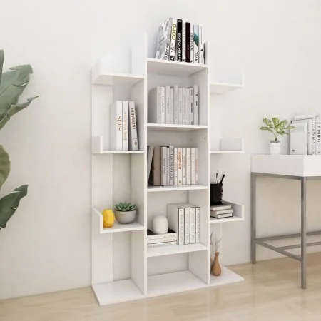 White plywood bookcase shelf 86x25.5x140 cm by vidaXL, Bookcases and shelves - Ref: Foro24-808900, Price: 80,07 €, Discount: %