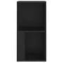 Black plywood corner furniture 33x33x67 cm by vidaXL, Lockers and storage cabinets - Ref: Foro24-809018, Price: 36,14 €, Disc...