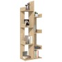 Regal aus Sonoma-Eichenholzwerkstoff, 48 x 25,5 x 140 cm von vidaXL, Bücherregale und Regale - Ref: Foro24-808912, Preis: 55,...
