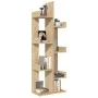 Regal aus Sonoma-Eichenholzwerkstoff, 48 x 25,5 x 140 cm von vidaXL, Bücherregale und Regale - Ref: Foro24-808912, Preis: 54,...