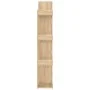 Regal aus Sonoma-Eichenholzwerkstoff, 48 x 25,5 x 140 cm von vidaXL, Bücherregale und Regale - Ref: Foro24-808912, Preis: 54,...
