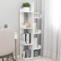 White engineered wood shelf 48x25.5x140 cm by vidaXL, Bookcases and shelves - Ref: Foro24-808909, Price: 51,33 €, Discount: %
