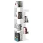 Weißes Holzwerkstoffregal 48x25,5x140 cm von vidaXL, Bücherregale und Regale - Ref: Foro24-808909, Preis: 50,03 €, Rabatt: %