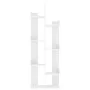 Weißes Holzwerkstoffregal 48x25,5x140 cm von vidaXL, Bücherregale und Regale - Ref: Foro24-808909, Preis: 50,03 €, Rabatt: %
