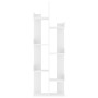 Weißes Holzwerkstoffregal 48x25,5x140 cm von vidaXL, Bücherregale und Regale - Ref: Foro24-808909, Preis: 51,39 €, Rabatt: %