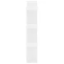Weißes Holzwerkstoffregal 48x25,5x140 cm von vidaXL, Bücherregale und Regale - Ref: Foro24-808909, Preis: 50,03 €, Rabatt: %