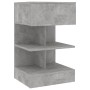 Nachttische 2 Stück betongrau 40x35x70 cm von vidaXL, Nachttische - Ref: Foro24-808657, Preis: 70,82 €, Rabatt: %