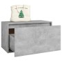Graues Holzwerkstoff Flurbank Beton 80x40x45 cm von vidaXL, Bänke für Hallen und Lager - Ref: Foro24-808670, Preis: 55,77 €, ...