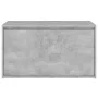 Engineered wood hallway bench in gray concrete finish, measuring 80x40x45 cm. by vidaXL, Benches for halls and storage - Ref:...
