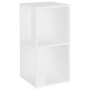 Eckschrank aus weißem Sperrholz, 33 x 33 x 67 cm von vidaXL, Schließfächer und Lagerschränke - Ref: Foro24-809017, Preis: 31,...