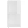 Armario esquinero madera contrachapada blanco 33x33x67cm de vidaXL, Taquillas y armarios de almacenamiento - Ref: Foro24-8090...