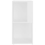 Eckschrank aus weißem Sperrholz, 33 x 33 x 67 cm von vidaXL, Schließfächer und Lagerschränke - Ref: Foro24-809017, Preis: 31,...