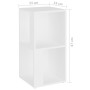 Eckschrank aus weißem Sperrholz, 33 x 33 x 67 cm von vidaXL, Schließfächer und Lagerschränke - Ref: Foro24-809017, Preis: 31,...