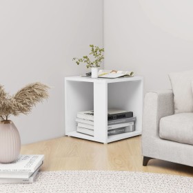Weißer Beistelltisch aus Sperrholz, 33 x 33 x 34,5 cm von vidaXL, Seitentische - Ref: Foro24-809008, Preis: 24,27 €, Rabatt: %