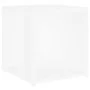 Weißer Beistelltisch aus Sperrholz, 33 x 33 x 34,5 cm von vidaXL, Seitentische - Ref: Foro24-809008, Preis: 25,36 €, Rabatt: %