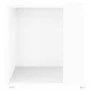 Weißer Beistelltisch aus Sperrholz, 33 x 33 x 34,5 cm von vidaXL, Seitentische - Ref: Foro24-809008, Preis: 25,36 €, Rabatt: %