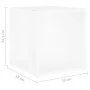 White plywood side table 33x33x34.5 cm by vidaXL, Side tables - Ref: Foro24-809008, Price: 25,47 €, Discount: %
