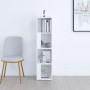 Eckmöbel aus weißem Sperrholz 33x33x132 cm von vidaXL, Schließfächer und Lagerschränke - Ref: Foro24-809035, Preis: 56,07 €, ...