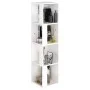 Eckmöbel aus weißem Sperrholz 33x33x132 cm von vidaXL, Schließfächer und Lagerschränke - Ref: Foro24-809035, Preis: 55,36 €, ...
