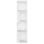 Eckmöbel aus weißem Sperrholz 33x33x132 cm von vidaXL, Schließfächer und Lagerschränke - Ref: Foro24-809035, Preis: 56,07 €, ...