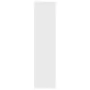 Corner piece furniture made of white plywood, 33x33x132 cm by vidaXL, Lockers and storage cabinets - Ref: Foro24-809035, Pric...