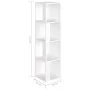 Eckmöbel aus weißem Sperrholz 33x33x132 cm von vidaXL, Schließfächer und Lagerschränke - Ref: Foro24-809035, Preis: 55,36 €, ...
