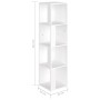 Eckmöbel aus weißem Sperrholz 33x33x132 cm von vidaXL, Schließfächer und Lagerschränke - Ref: Foro24-809035, Preis: 56,07 €, ...
