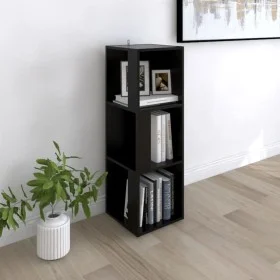 Black plywood corner furniture 33x33x100 cm by vidaXL, Lockers and storage cabinets - Ref: Foro24-809027, Price: 56,91 €, Dis...