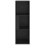 Black plywood corner furniture 33x33x100 cm by vidaXL, Lockers and storage cabinets - Ref: Foro24-809027, Price: 56,94 €, Dis...