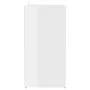 Glossy white engineered wood shoe rack cabinet 60x35x70 cm by vidaXL, Shoe racks and shoe organizers - Ref: Foro24-808924, Pr...