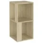 Sonoma oak plywood corner furniture 33x33x67 cm by vidaXL, Lockers and storage cabinets - Ref: Foro24-809020, Price: 37,76 €,...