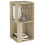 Sonoma oak plywood corner furniture 33x33x67 cm by vidaXL, Lockers and storage cabinets - Ref: Foro24-809020, Price: 34,68 €,...