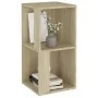 Sonoma oak plywood corner furniture 33x33x67 cm by vidaXL, Lockers and storage cabinets - Ref: Foro24-809020, Price: 37,76 €,...