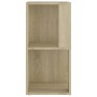 Sonoma oak plywood corner furniture 33x33x67 cm by vidaXL, Lockers and storage cabinets - Ref: Foro24-809020, Price: 34,68 €,...
