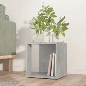 Concrete gray plywood side table 33x33x34.5 cm by vidaXL, Side tables - Ref: Foro24-809012, Price: 25,85 €, Discount: %