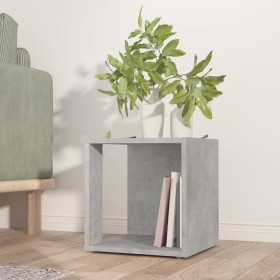 Mesa auxiliar madera contrachapada gris hormigón 33x33x34,5 cm de vidaXL, Mesas auxiliares - Ref: Foro24-809012, Precio: 26,2...