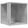 Mesa auxiliar madera contrachapada gris hormigón 33x33x34,5 cm de vidaXL, Mesas auxiliares - Ref: Foro24-809012, Precio: 25,8...