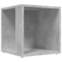 Mesa auxiliar madera contrachapada gris hormigón 33x33x34,5 cm de vidaXL, Mesas auxiliares - Ref: Foro24-809012, Precio: 26,2...