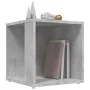 Mesa auxiliar madera contrachapada gris hormigón 33x33x34,5 cm de vidaXL, Mesas auxiliares - Ref: Foro24-809012, Precio: 25,8...