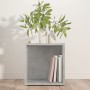 Mesa auxiliar madera contrachapada gris hormigón 33x33x34,5 cm de vidaXL, Mesas auxiliares - Ref: Foro24-809012, Precio: 26,2...