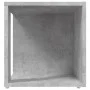 Mesa auxiliar madera contrachapada gris hormigón 33x33x34,5 cm de vidaXL, Mesas auxiliares - Ref: Foro24-809012, Precio: 25,8...