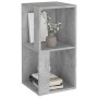 Eckmöbel aus grauem Holzwerkstoff 33x33x67 cm von vidaXL, Schließfächer und Lagerschränke - Ref: Foro24-809021, Preis: 37,75 ...