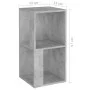 Engineered wood gray corner furniture 33x33x67 cm by vidaXL, Lockers and storage cabinets - Ref: Foro24-809021, Price: 36,86 ...