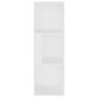 Mueble de esquina madera contrachapada blanco 33x33x100 cm de vidaXL, Taquillas y armarios de almacenamiento - Ref: Foro24-80...