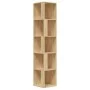 Engineered wood corner furniture Sonoma oak 33x33x164.5 cm by vidaXL, Lockers and storage cabinets - Ref: Foro24-809047, Pric...