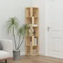 Engineered wood corner furniture Sonoma oak 33x33x164.5 cm by vidaXL, Lockers and storage cabinets - Ref: Foro24-809047, Pric...