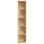 Engineered wood corner furniture Sonoma oak 33x33x164.5 cm by vidaXL, Lockers and storage cabinets - Ref: Foro24-809047, Pric...
