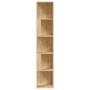 Mueble de esquina madera ingeniería roble Sonoma 33x33x164,5 cm