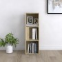 Sonoma oak engineered wood corner furniture 33x33x100cm by vidaXL, Lockers and storage cabinets - Ref: Foro24-809029, Price: ...